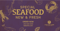Rustic Seafood Restaurant Facebook Ad