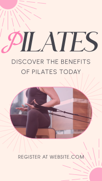 Pilates Sessions Facebook Story