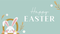 Easter Bunny YouTube Video Design
