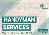 Handyman Services Postcard