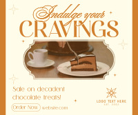 Chocolate Craving Sale Facebook Post
