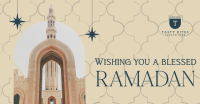 Greeting Ramadan Arch Facebook Ad Image Preview