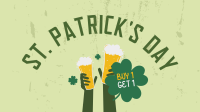 Saint Patrick Promo Facebook Event Cover