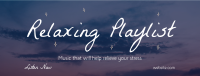Playlist for Stress Facebook Cover Design