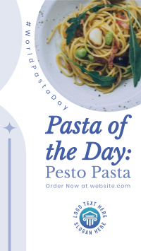 Minimalist Pasta Day Instagram Reel Image Preview