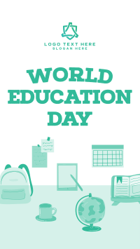 World Education Day Facebook Story