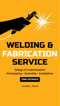 Fabrication Service Instagram Story