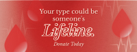 Donate Blood Campaign Facebook Cover