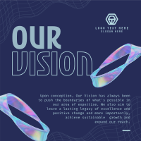 Modern Corporate Vision Instagram Post Design