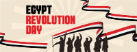 Celebrate Egypt Revolution Day Facebook Cover