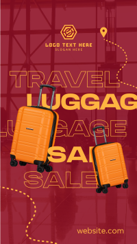 Travel Luggage Sale Instagram Reel Image Preview