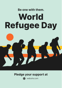 Refugee March Flyer