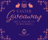 Easter Bunny Giveaway Facebook Post