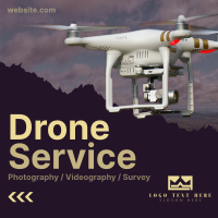 Drone Services Available Linkedin Post