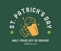 St. Patrick's Deals Facebook Post