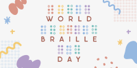 Braille Day Doodle Twitter Post