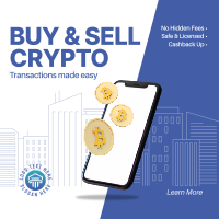 Buy & Sell Crypto Instagram Post