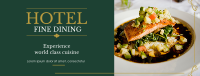 Hotel Fine Dining Facebook Cover Image Preview