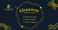 Abstract Giveaway Rules Facebook Ad