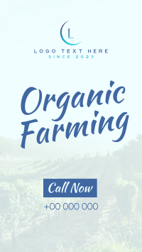 Farm for Organic Instagram Story