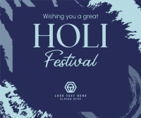 Holi Festival Facebook Post