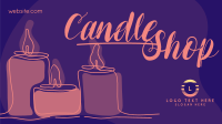 Line Candle Video