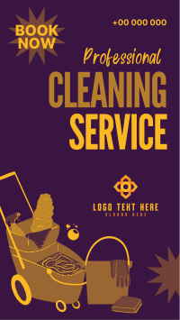 Cleaner for Hire Instagram Story