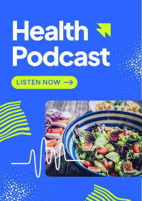 Health Podcast Poster