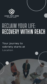 Peaceful Sobriety Support Group TikTok Video