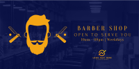 Barbershop Opening Twitter Post