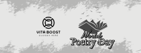 Happy Poetry Day Facebook Cover Image Preview