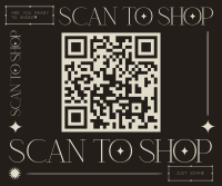 Minimalist Scan To Shop Facebook Post