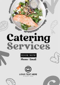 Satisfying Catering Flyer