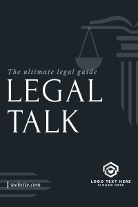 The Legal Talk Pinterest Pin