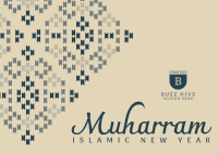 Blissful Muharram Postcard