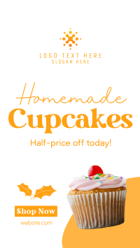 Cupcake Christmas Sale Instagram Story