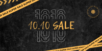 10.10 Sale Tape Twitter Post