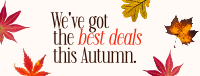 Autumn Leaves Facebook Cover