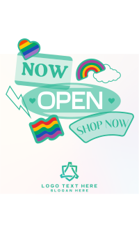 Sticker Now Open Facebook Story