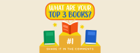 Your Top 3 Books Facebook Cover Image Preview