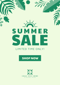 Super Summer Sale Poster