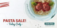 Spaghetti Sale Twitter Post