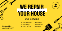 Your House Repair Twitter Post