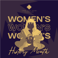 Pretty Women's Month Instagram Post