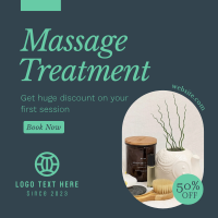Elegant Massage Promo Instagram Post