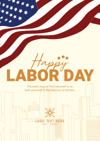 Celebrate Labor Day Poster