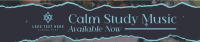 Calm Study Playlist SoundCloud Banner Image Preview