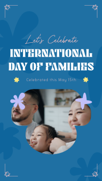 Modern International Day of Families Instagram Reel Design