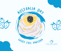 Australia Day Pavlova Facebook Post