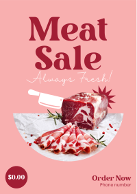 Local Meat Store Flyer